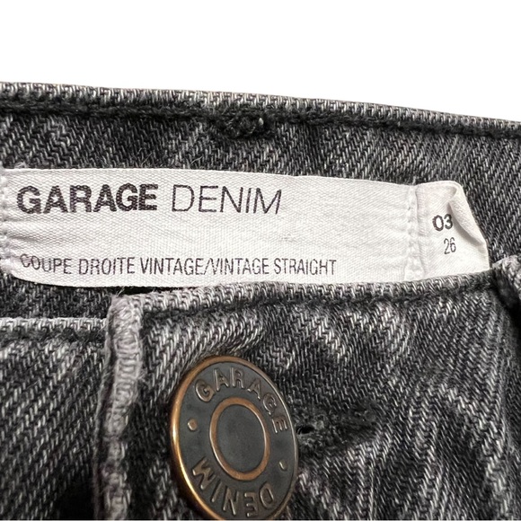 Garage Black Jean Shorts - Picture 2 of 3